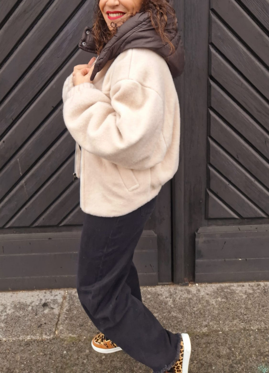 Manteau LOUNA - BEIGE 2