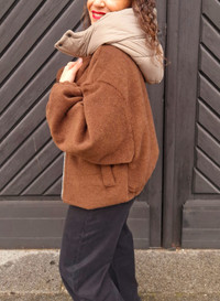 Manteau LOUNA - CHOCO 2