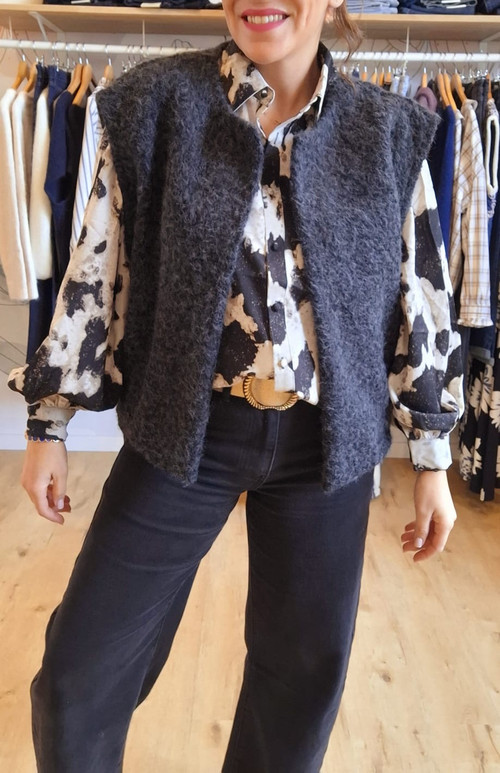 GILET REMY - NOIR